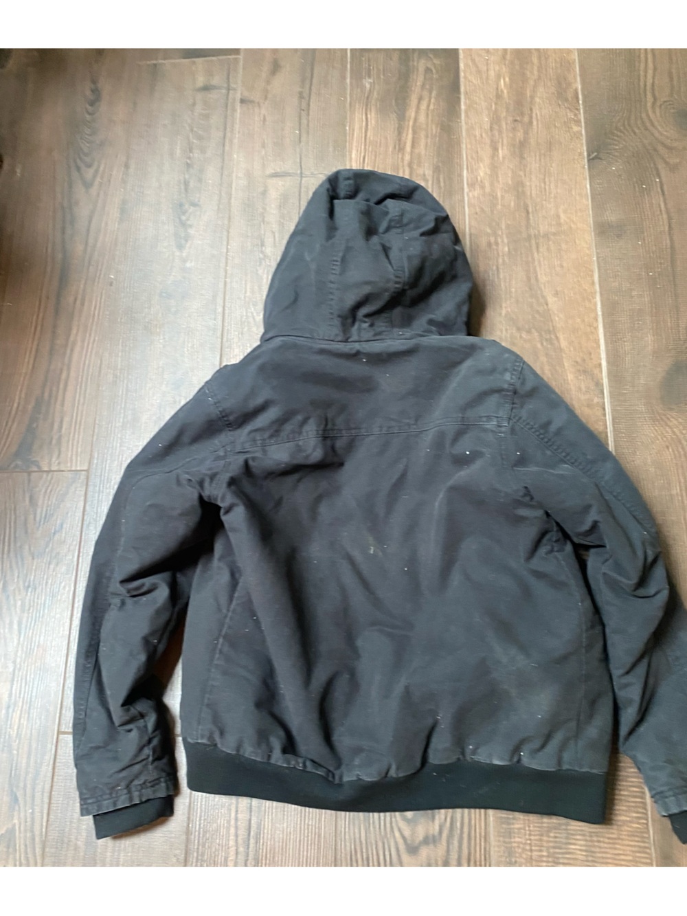 Quiksilver Black Hood Heavy Jacket - Picture 9 of 9